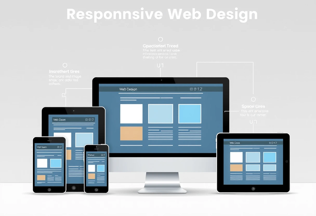 Responsive web design on multiple devices